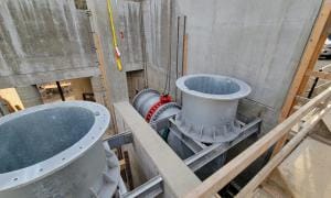 Low Head Siphon Construction