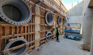 Low Head Siphon Construction August 2021